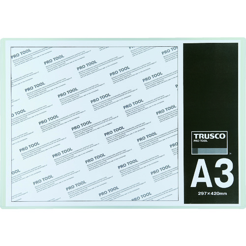 【TRUSCO】ＴＲＵＳＣＯ　厚口カードケース　Ａ３